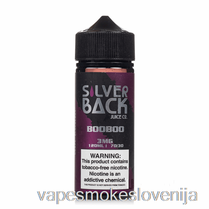 Vape Slovenija Booboo - Silverback Juice Co. - 120 Ml 3 Mg